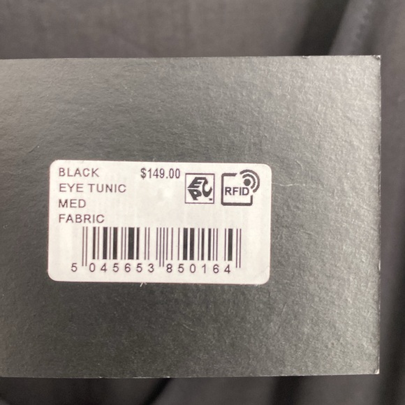 Kurt Geiger London Black Evil Eye Embellished Swim Cover Up Kaftan Size Medium - Picture 8 of 11